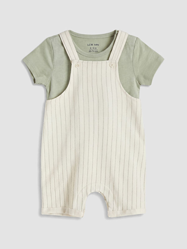 LCW baby Erkek Bebek Çıtçıtlı Body 2'li