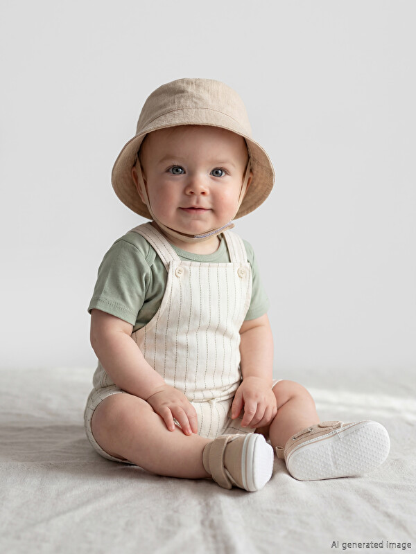 LCW baby Erkek Bebek Salopet ve Çıtçıtlı Body