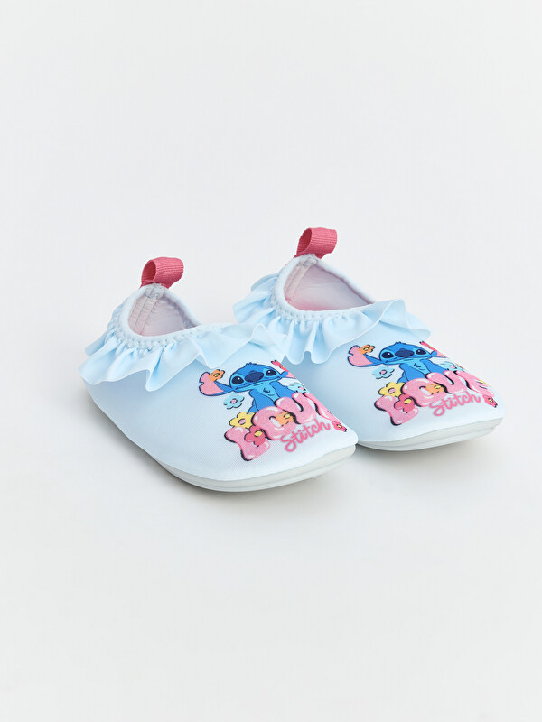 LCW STEPS Lilo & Stitch Baskılı Kız Çocuk Deniz Ayakkabısı
