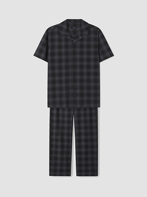 LC WAIKIKI Regular Fit Ekose Erkek Pijama Takımı