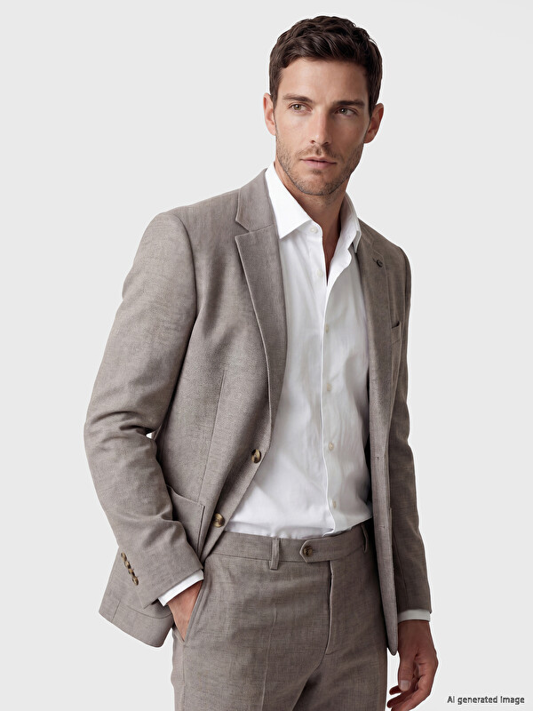 LCW BUSINESS Regular Fit Erkek Blazer Ceket