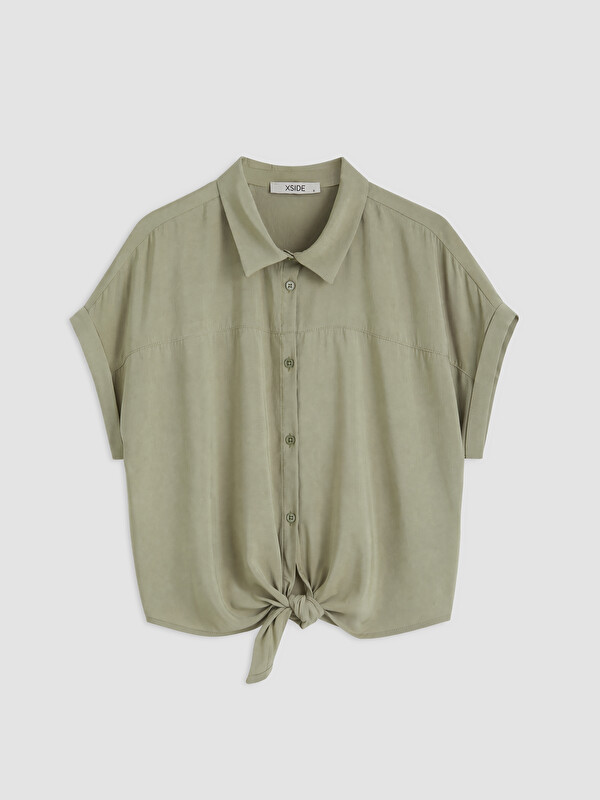 XSIDE Woman Khaki Shirt