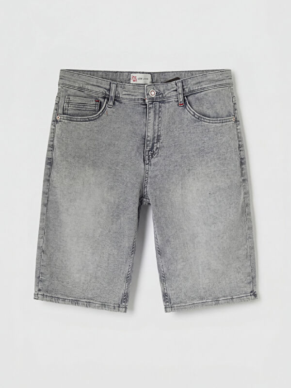 LCW Jeans Regular Fit Erkek Jean Şort
