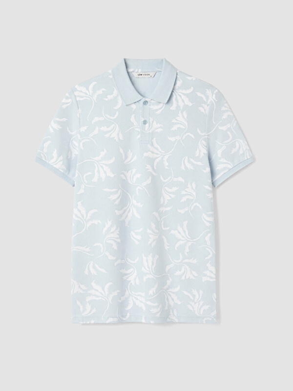 LCW Vision Polo Yaka Desenli Pike Erkek Tişört