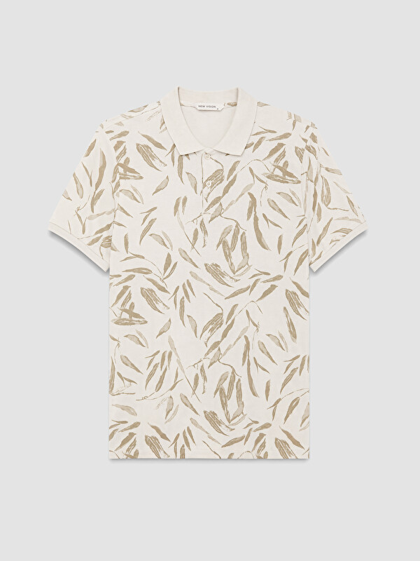 LCW Vision Polo Yaka Desenli Pike Erkek Tişört