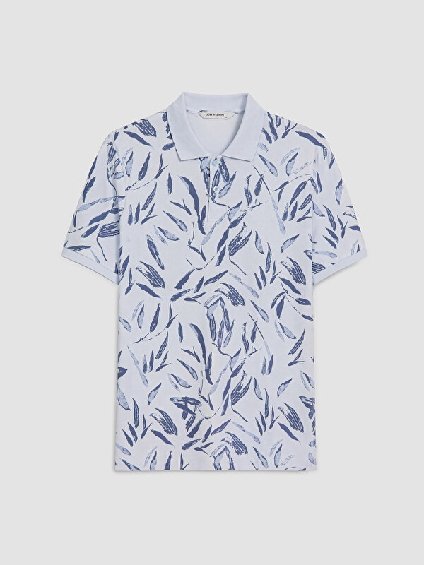 LCW Vision Polo Yaka Desenli Pike Erkek Tişört