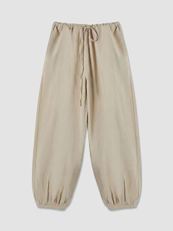 LCW Vision Beli Lastikli Kadın Jogger Pantolon