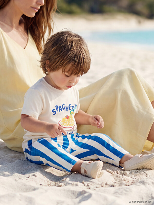 LCW baby Printed Baby Boys' Set