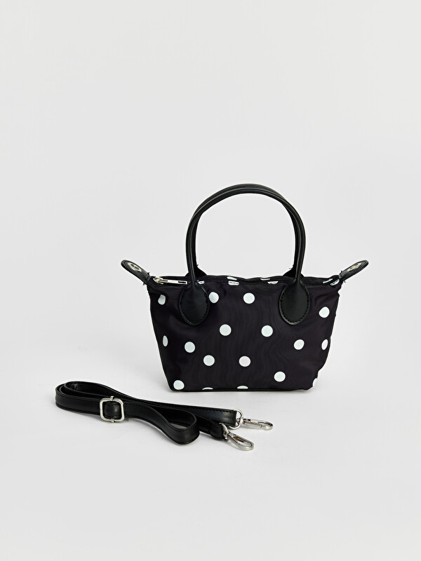 LCW ACCESSORIES Puantiye Desenli Kadın Omuz Çantası