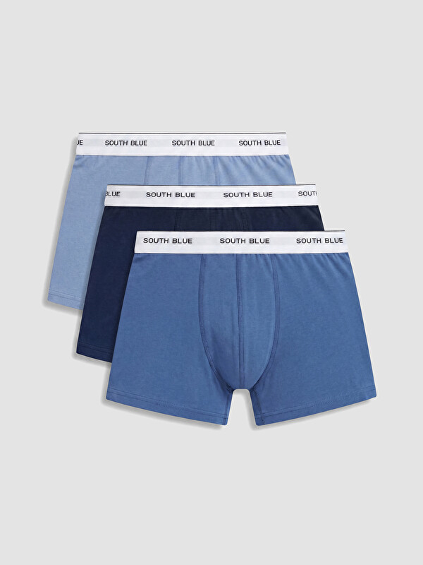 LC WAIKIKI Pamuklu Esnek Erkek Boxer 3'lü