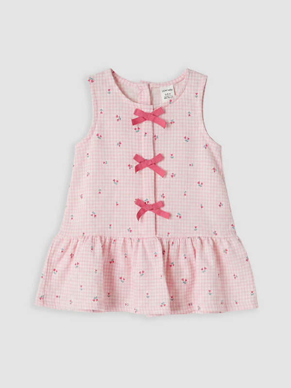 LCW baby Bow-detailed Baby Girls' Dress