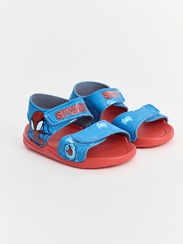 LCW STEPS Spider-Man Baskılı Erkek Çocuk Sandalet