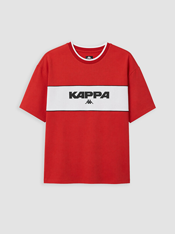 Kappa LC WAIKIKI Bisiklet Yaka Baskılı Erkek Spor Tişört