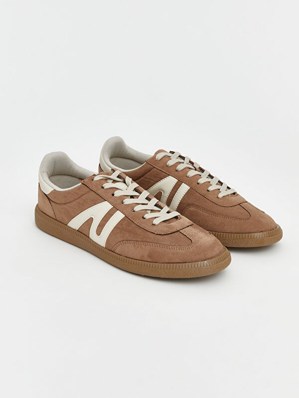 Lcw Steps Bej Lcw Steps Süet Görünümlü Erkek Spor Ayakkabı