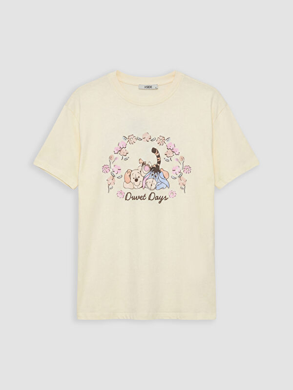 XSIDE Winnie the Pooh Baskılı Kadın Tişört