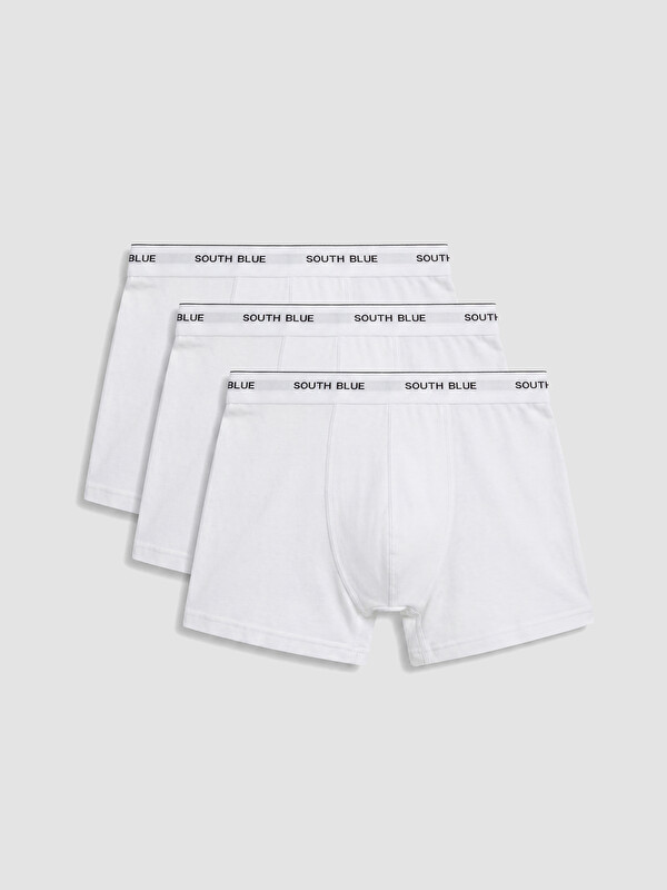 LC WAIKIKI Pamuklu Esnek Erkek Boxer 3'lü