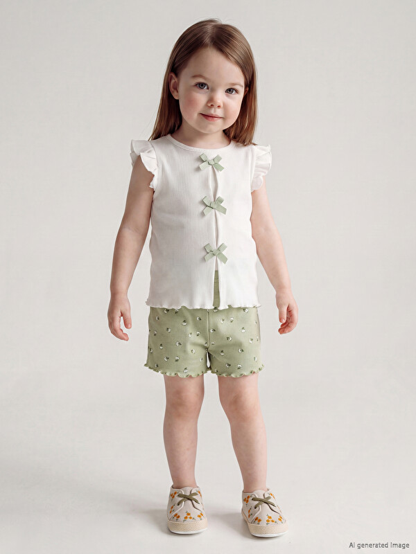 LCW baby Floral Baby Girls' Set