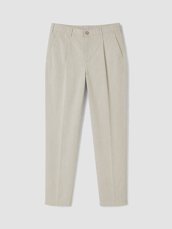 LCWAIKIKI Classic Muškarac Bež Chino pantalone