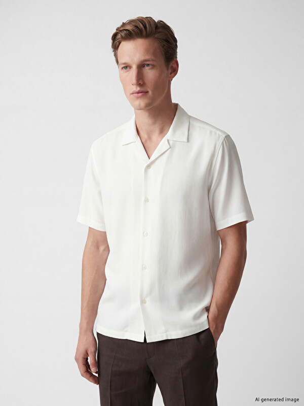 SOUTHBLUE Regular Fit Gabardin Erkek Gömlek