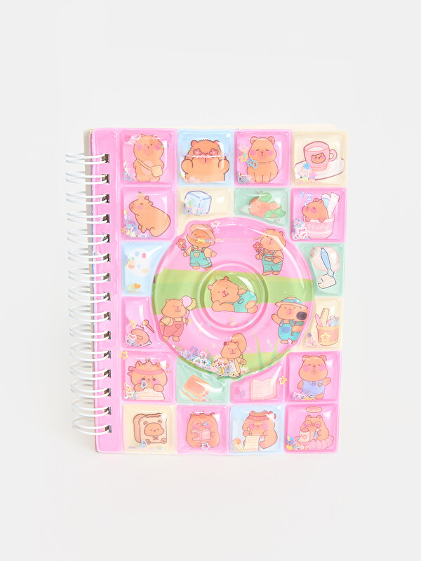 LCW JOY Hayvan Figürlü Kız Çocuk Defter