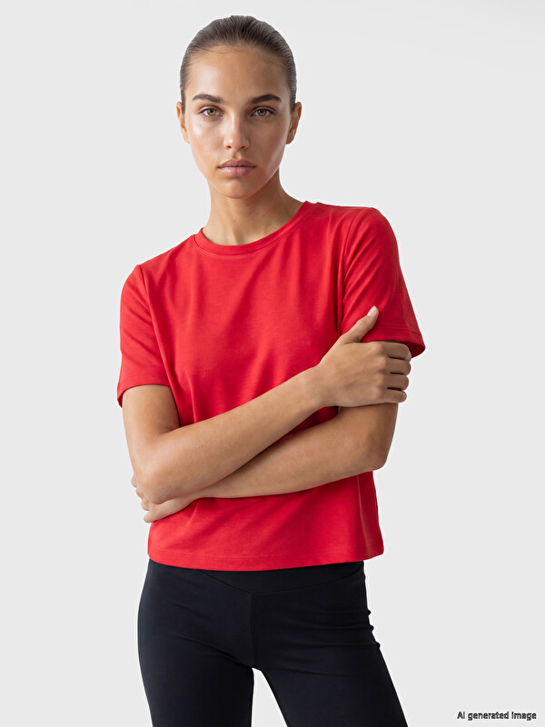 KOOR SPORT Soft Touch Kadın Spor Tişört