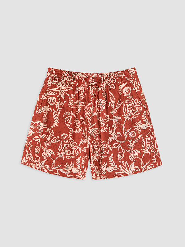 LCW Vision Pantaloni scurți Maro Femeie