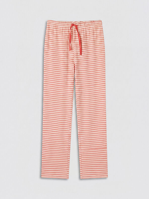 LCW DREAM Çizgili Kadın Pijama Alt