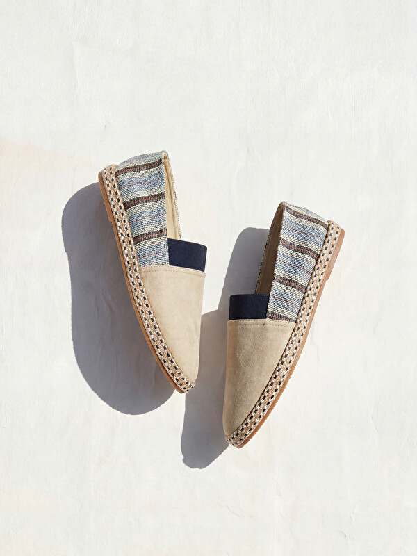 LCW STEPS Erkek Hasır Tabanlı Desenli Espadril