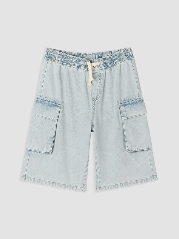 LCW Kids Boys' Cargo Jean Shorts