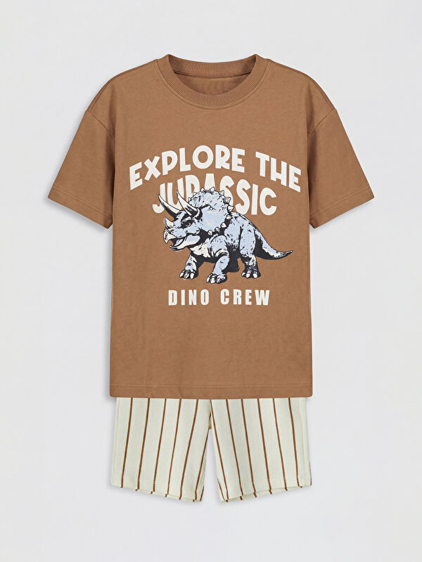 LCW Kids Baskılı Erkek Çocuk Takım