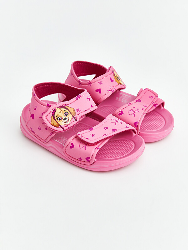 LCW STEPS Paw Patrol Baskılı Kız Çocuk Sandalet
