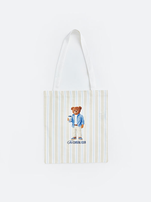 LCW ACCESSORIES Ayı Teddy Baskılı Bez Çanta