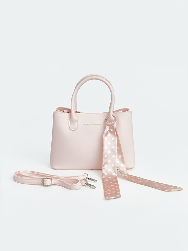 LCW ACCESSORIES Fularlı Deri Görünümlü Kadın Omuz Çantası