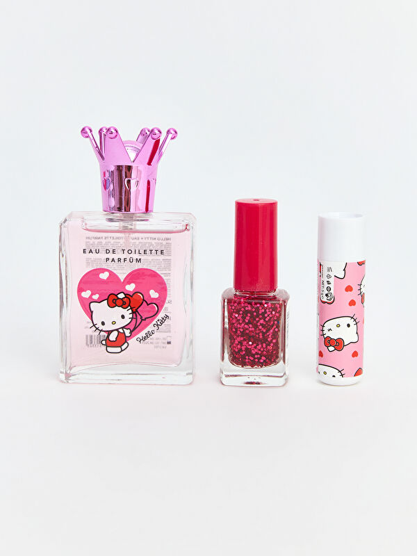 LCW ACCESSORIES Hello Kitty Baskılı Kız Çocuk Hediye Seti