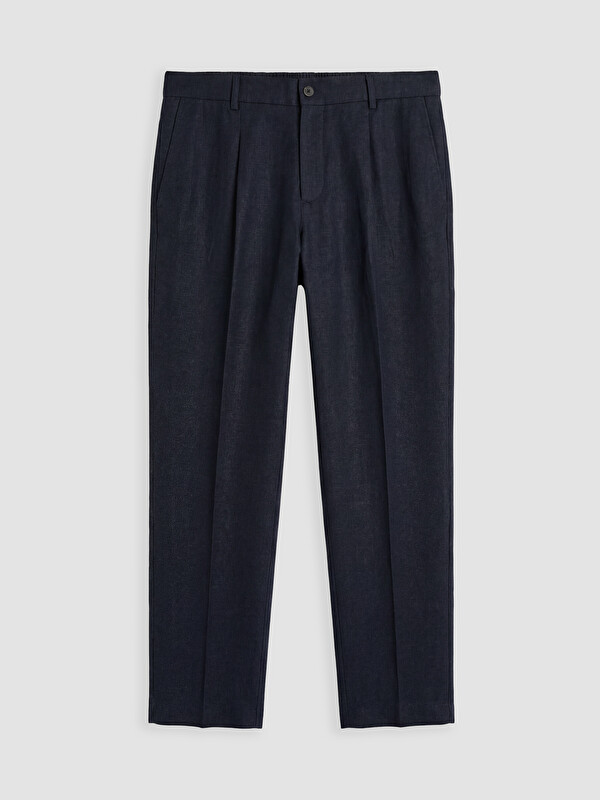 SOUTHBLUE Regular Fit Keten Karışımlı Erkek Pantolon