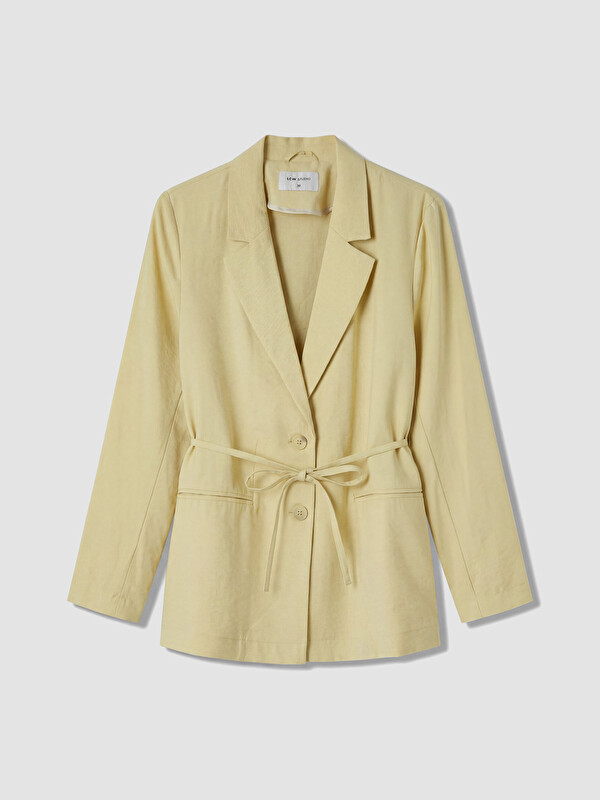 LCW STUDIO Kuşaklı Kadın Blazer Ceket