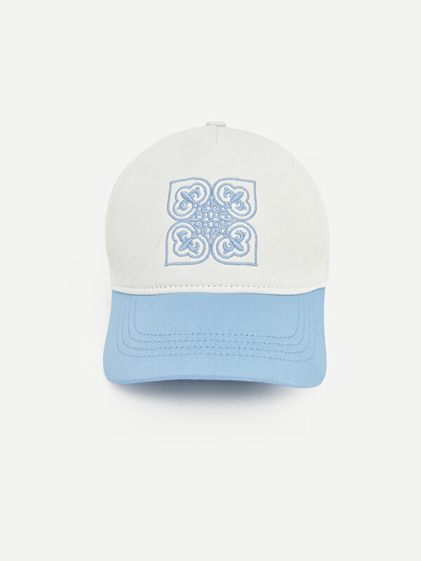 LCW ACCESSORIES Nakışlı Kız Çocuk Kep Şapka