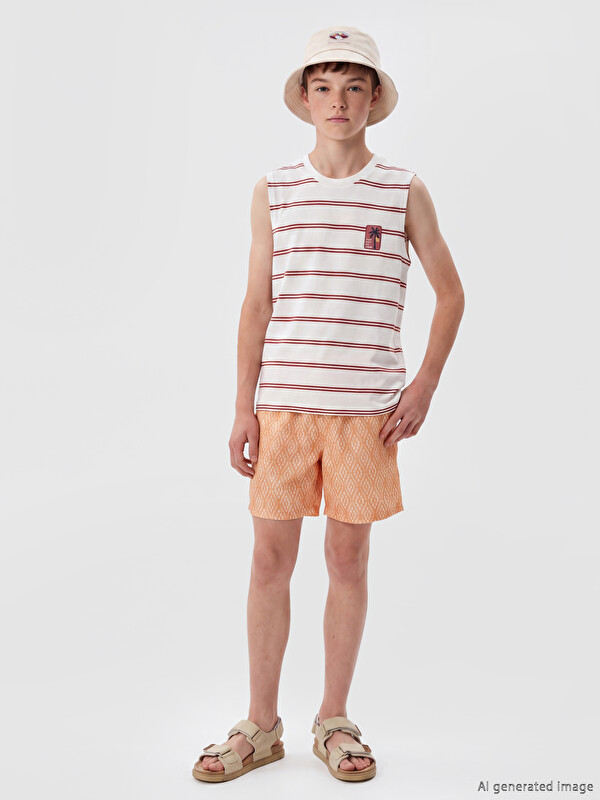 LCW Kids Patterned Boys' Swimming Shorts