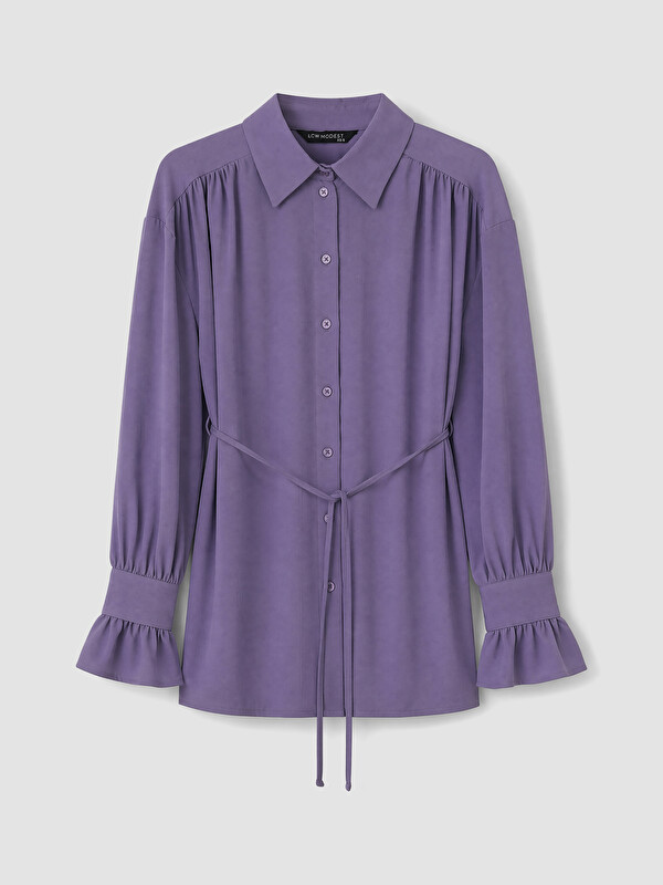 LCW Modest Oversize Kadın Gömlek Tunik