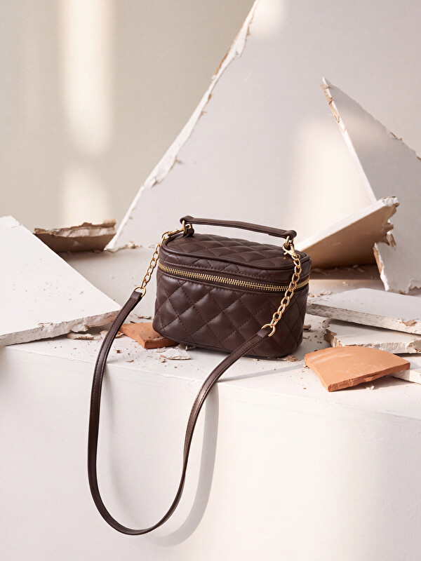 LCW ACCESSORIES Deri Görünümlü Kız Çocuk Omuz Çantası