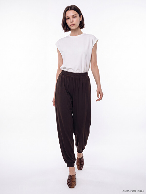 LCW Modest Soft Touch Kadın Jogger Eşofman Altı