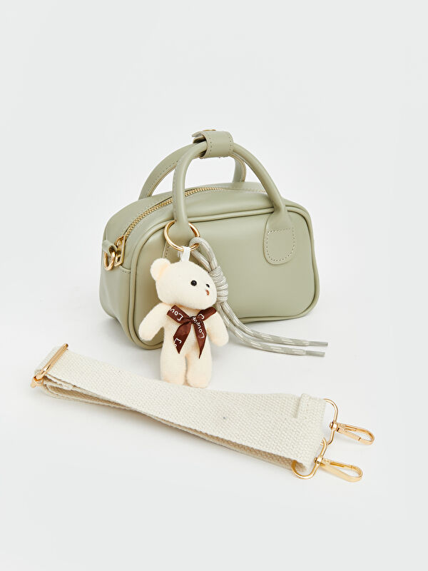 LCW ACCESSORIES Ayıcık Aksesuarlı Kız Çocuk Omuz Çantası