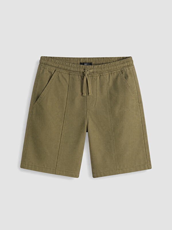 XSIDE Relax Fit Gabardin Erkek Şort