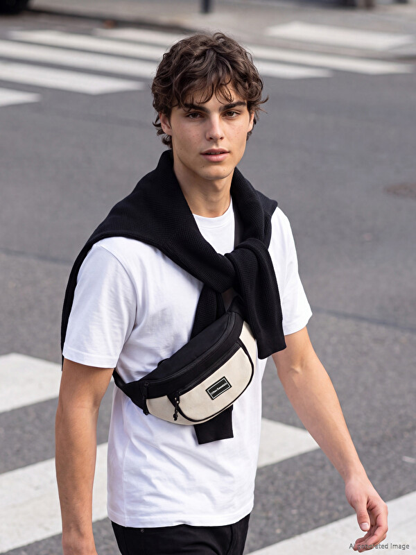 LCW ACCESSORIES Adjustable Strap Men's Chest Bag