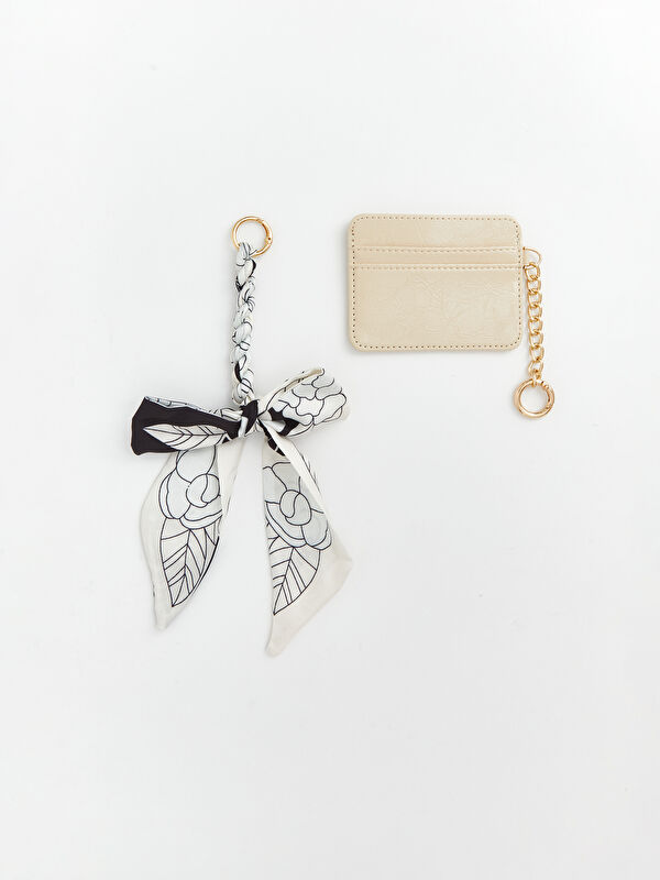 LCW ACCESSORIES Aksesuarlı Deri Görünümlü Kadın Kartlık