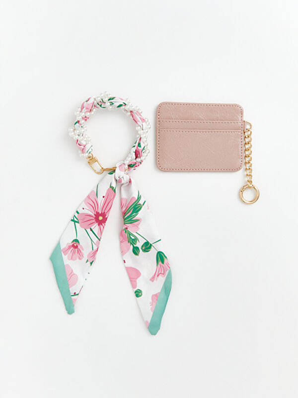 LCW ACCESSORIES Aksesuarlı Deri Görünümlü Kadın Kartlık