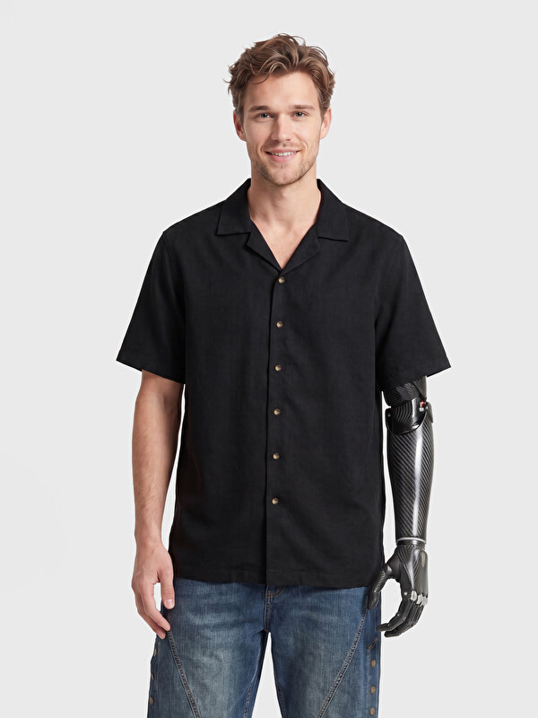 LCW Limitless Regular Fit Erkek Dokulu Gömlek