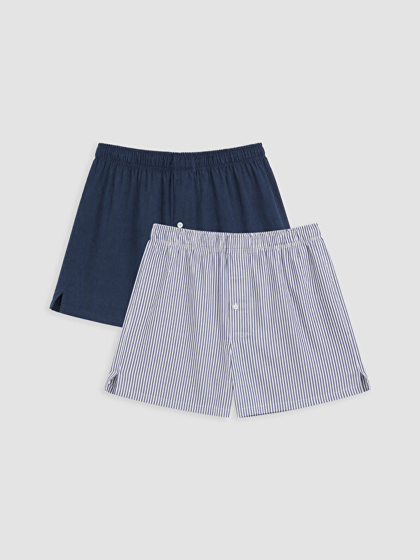 LC WAIKIKI Pamuklu Erkek Boxer 2'li Takım