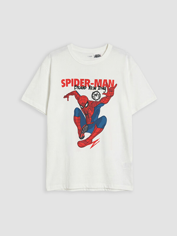 LCW Kids Spider-Man Printed Boys' T-Shirt