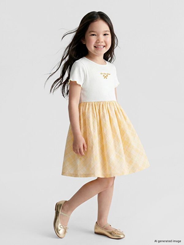 LCW Kids Printed Girls' Dress